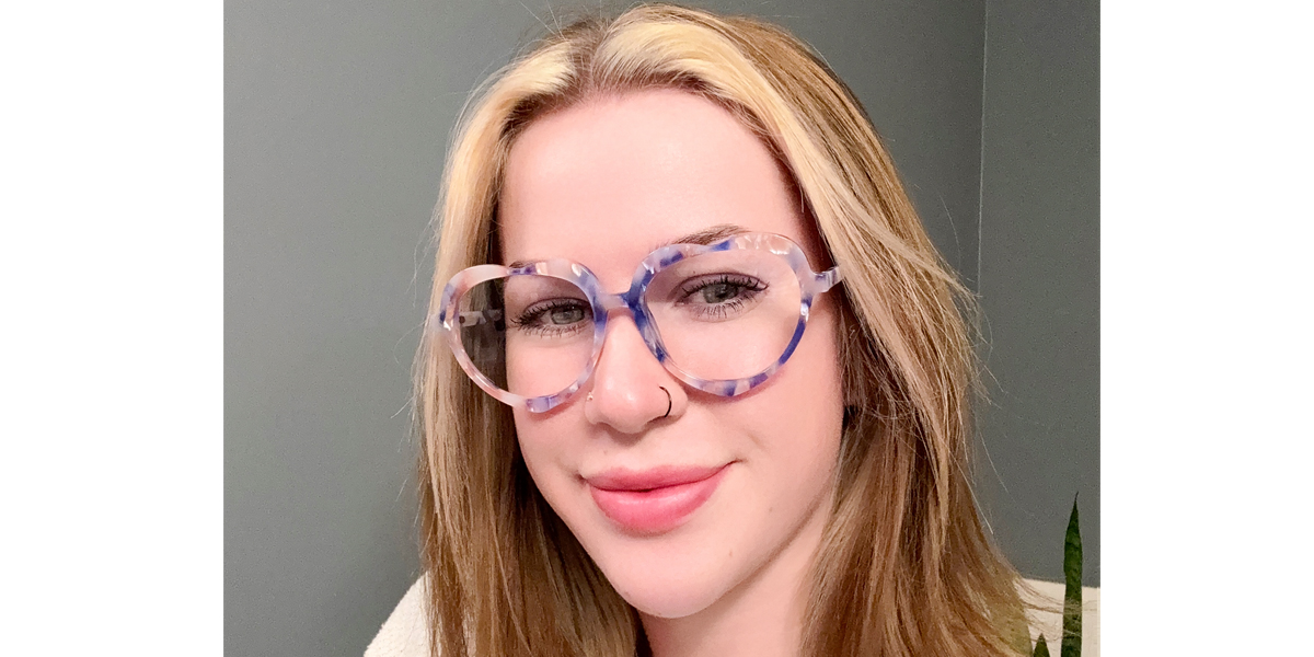 Mix Oval Ornate Acetate Eyeglasses