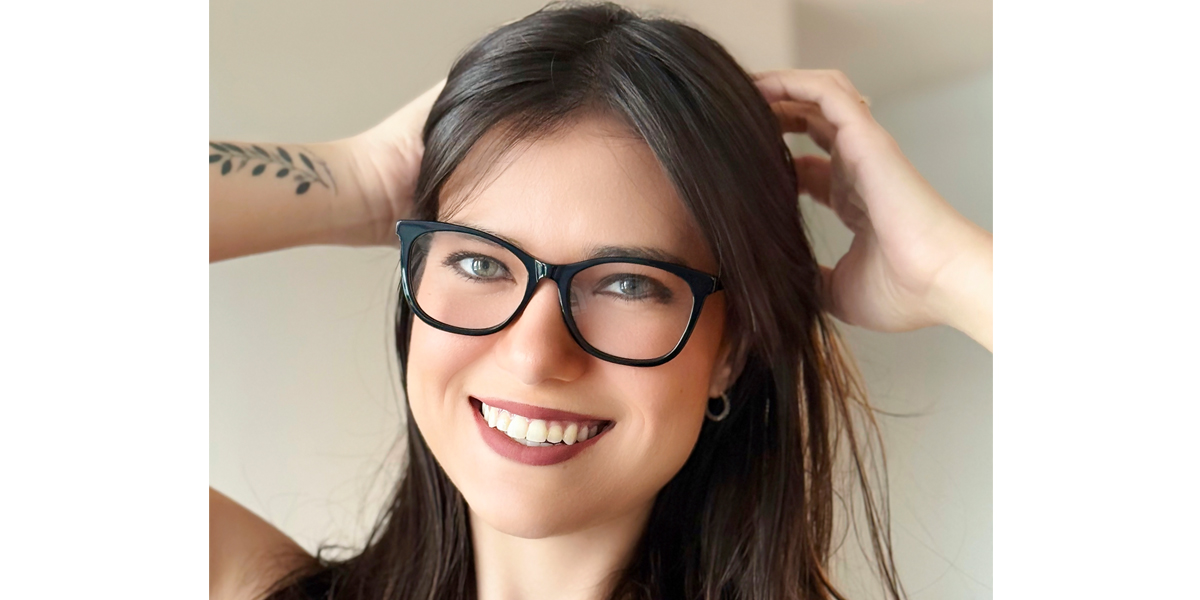 Black Horn Ornate Acetate Eyeglasses