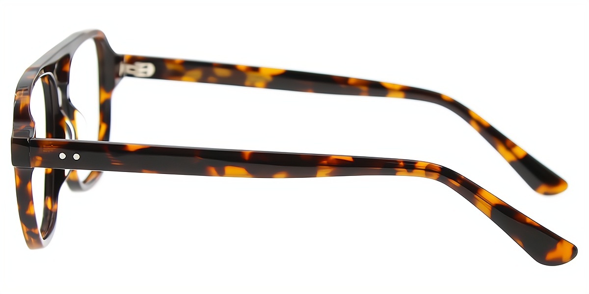 Tortoise Aviator Retro Acetate Eyeglasses
