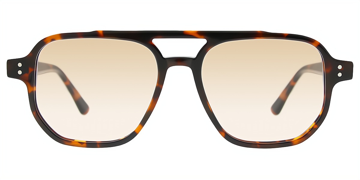 Tortoise Aviator Retro Acetate Eyeglasses