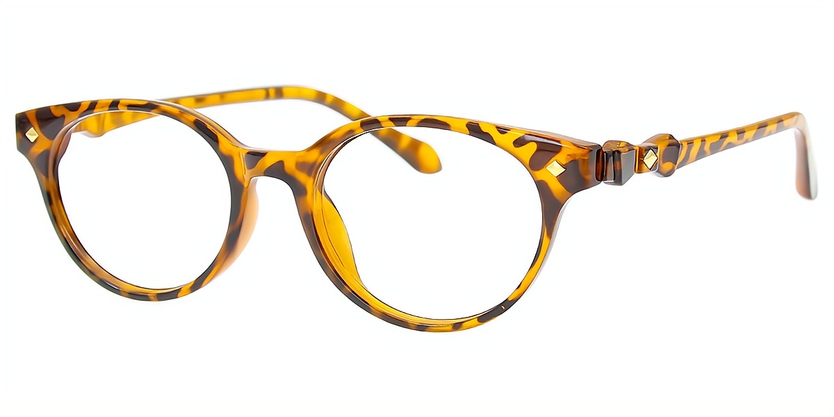 Tortoise Cat Eye Modish Plastic Eyeglasses