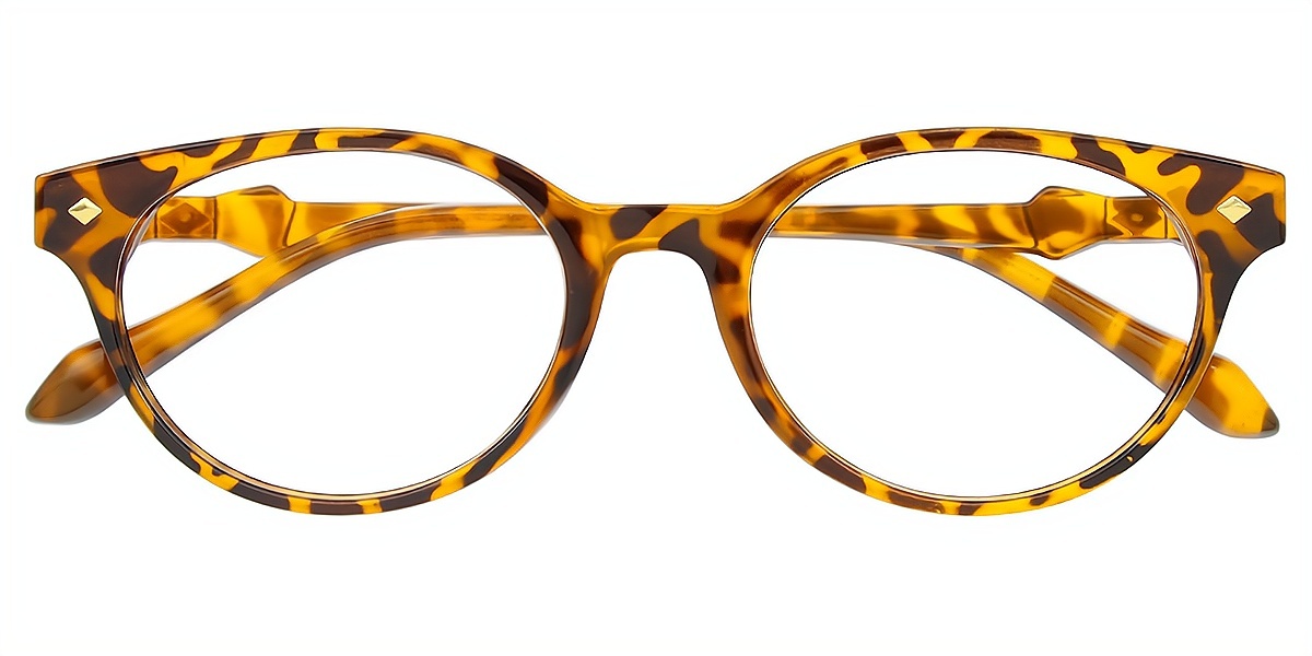 Tortoise Cat Eye Modish Plastic Eyeglasses