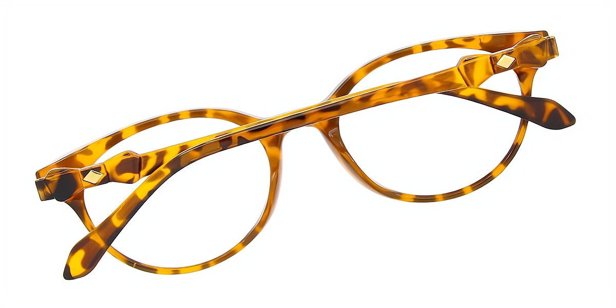Tortoise Cat Eye Modish Plastic Eyeglasses