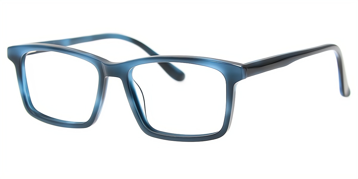 Mix Rectangle Classic Acetate Eyeglasses