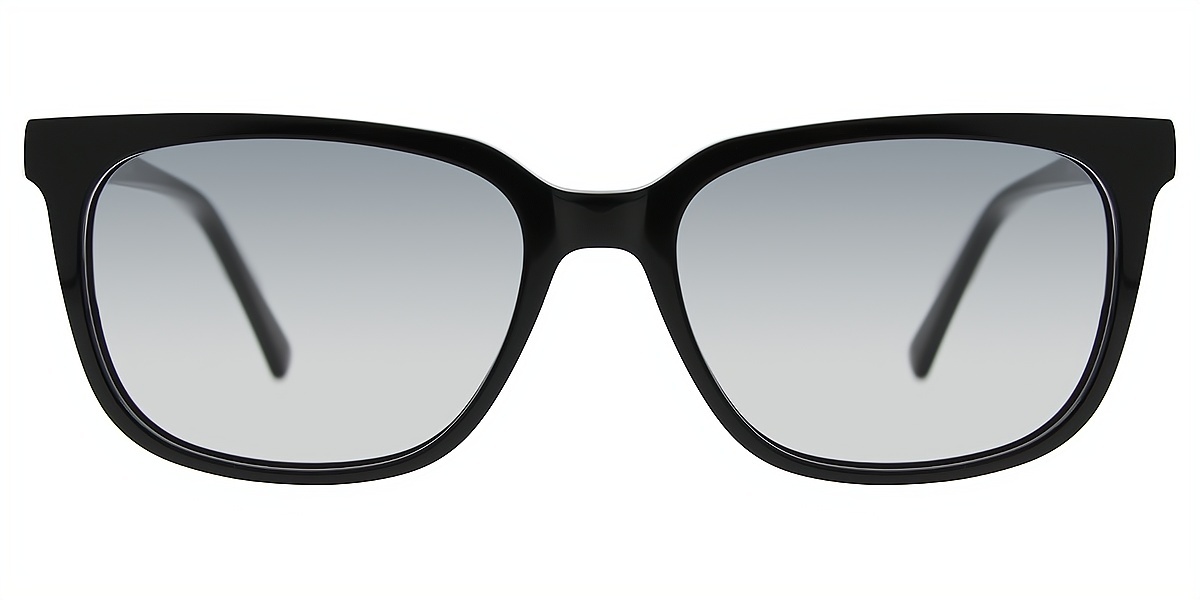 Black Horn Chic Acetate Eyeglasses