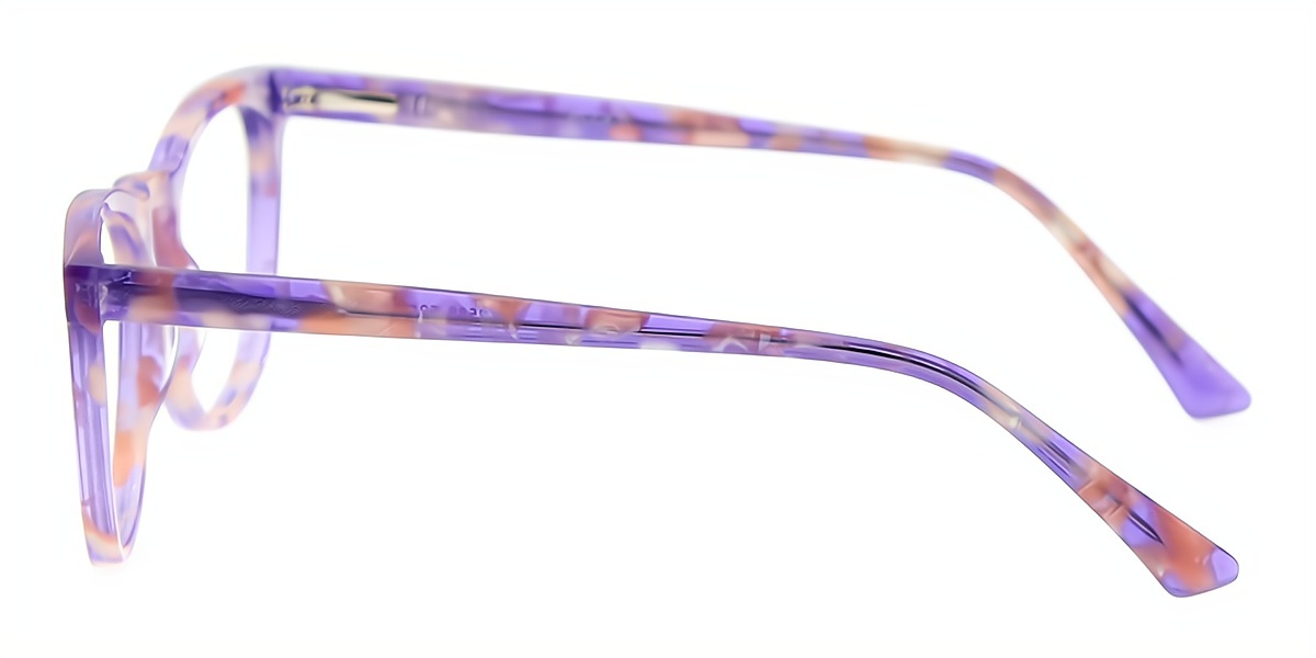 Multicolor Oval Elegant Acetate Eyeglasses
