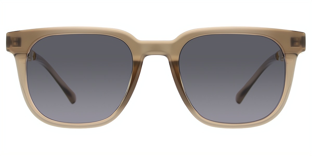 Brown Horn Elaborate Plastic Eyeglasses