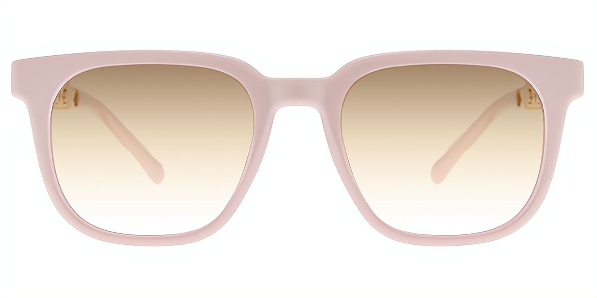 Pink Horn Elaborate Plastic Eyeglasses