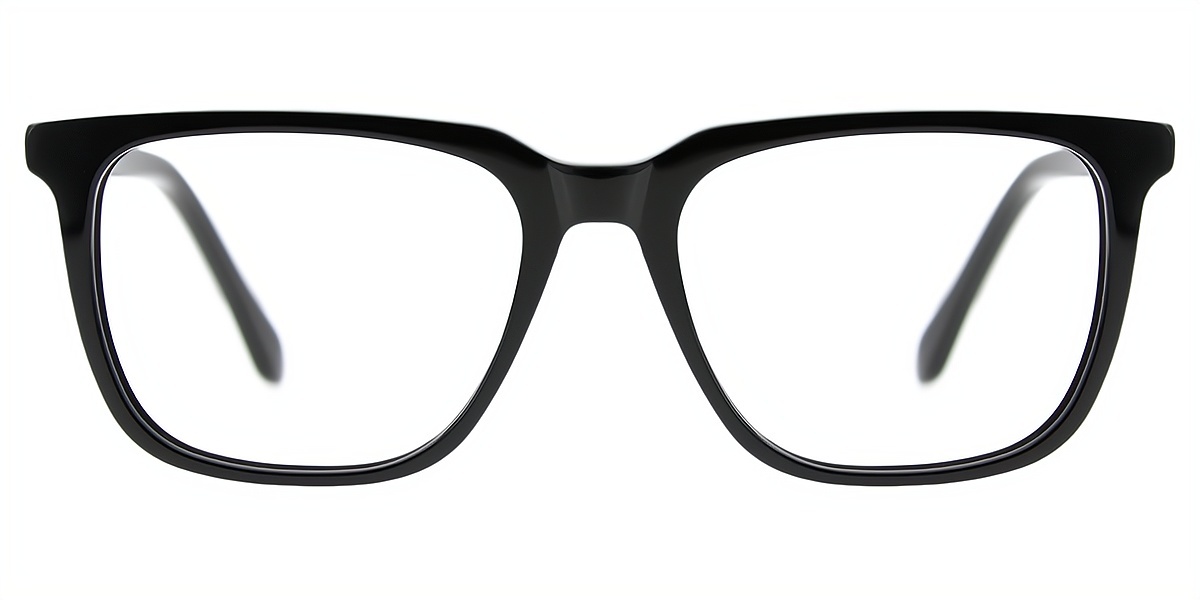 Black Horn Elegant Acetate Eyeglasses