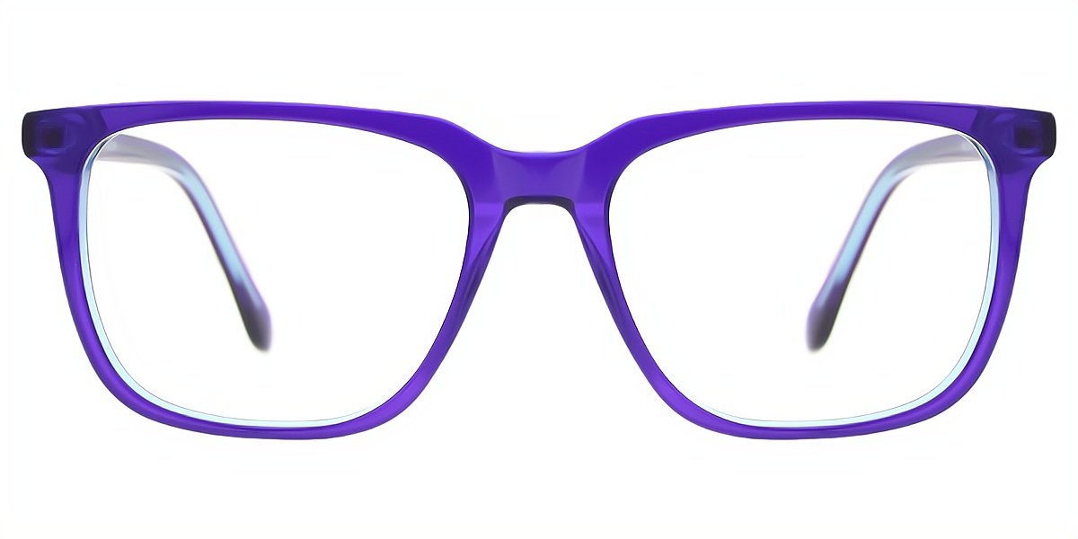 Purple Horn Elegant Acetate Eyeglasses