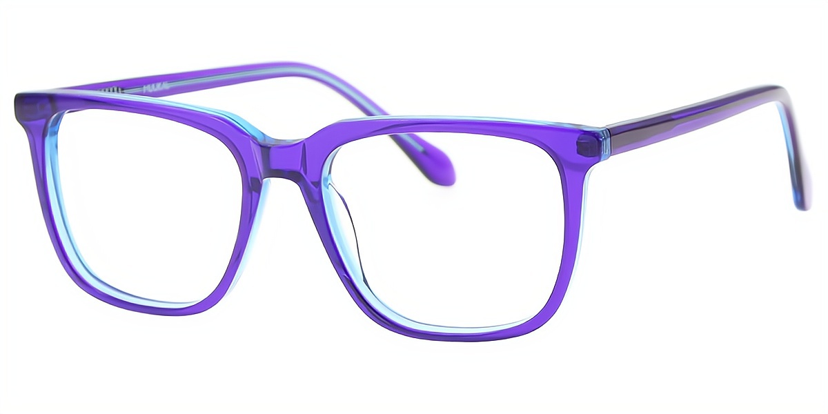 Purple Horn Elegant Acetate Eyeglasses