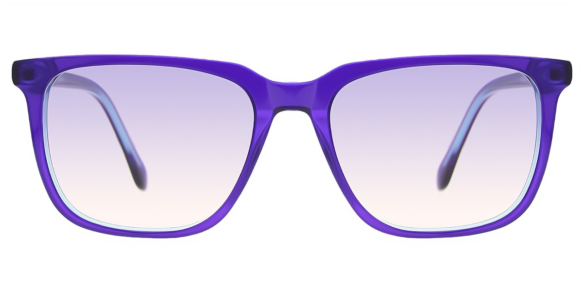 Purple Horn Elegant Acetate Eyeglasses
