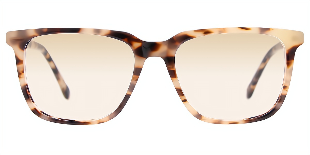Tortoise Horn Elegant Acetate Eyeglasses