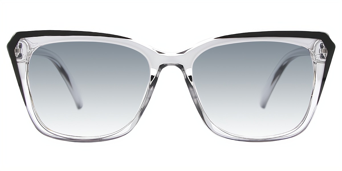 Black Cat Eye Geek-Chic Plastic Eyeglasses