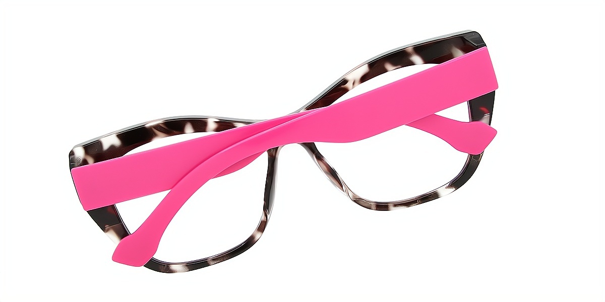 Tortoise Cat Eye Modish TR90 Eyeglasses