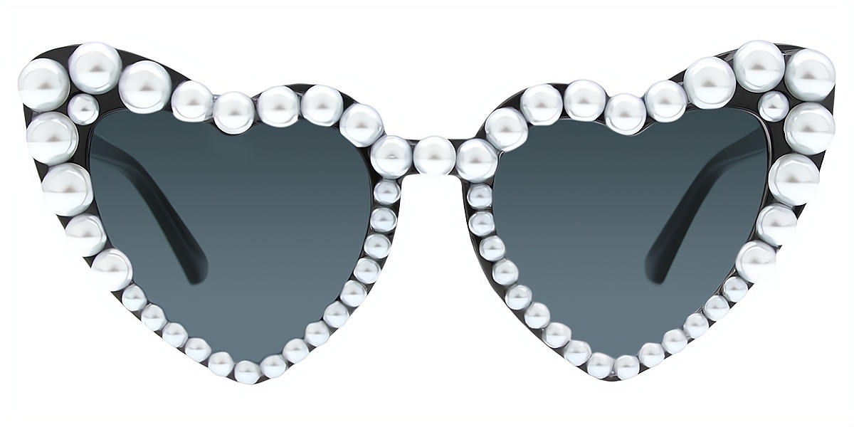 Black Cat Eye Modish Plastic Eyeglasses