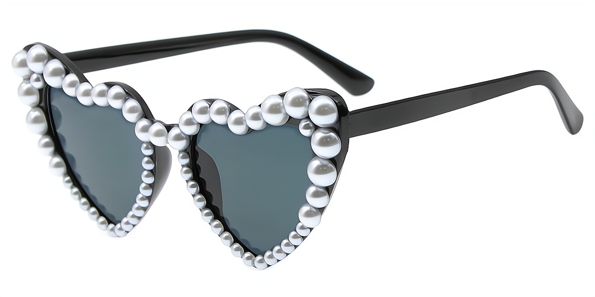 Black Cat Eye Modish Plastic Eyeglasses