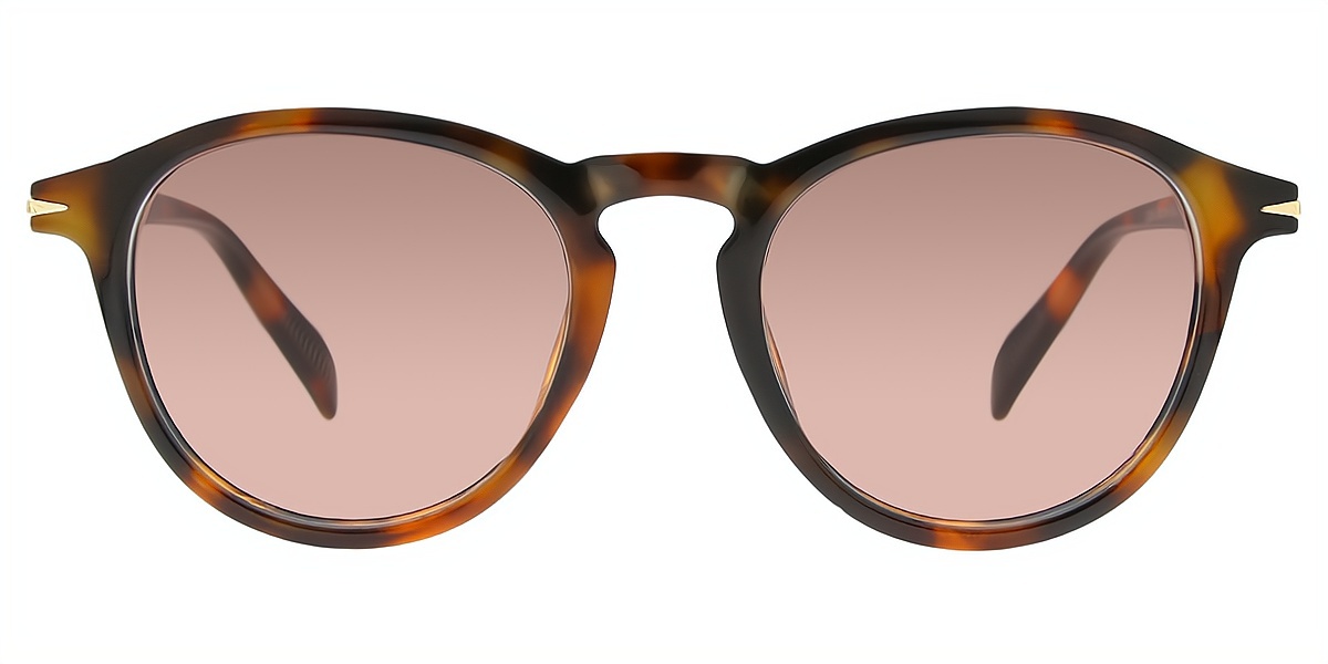 Tortoise Oval Classic Retro TR90 Eyeglasses