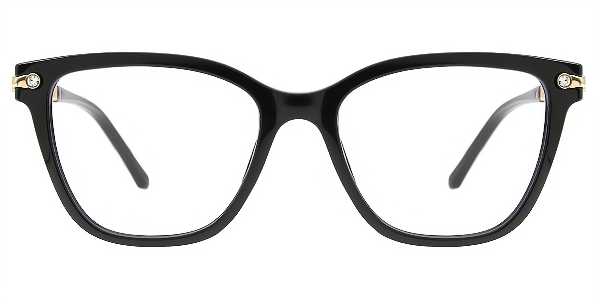 Black Cat Eye Chic TR90 Eyeglasses