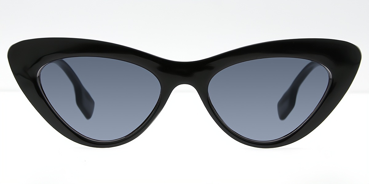 Black Cat Eye Chic Plastic Eyeglasses