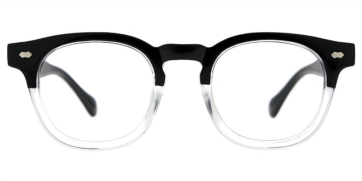 Mix Horn Chic Horn Plastic Eyeglasses
