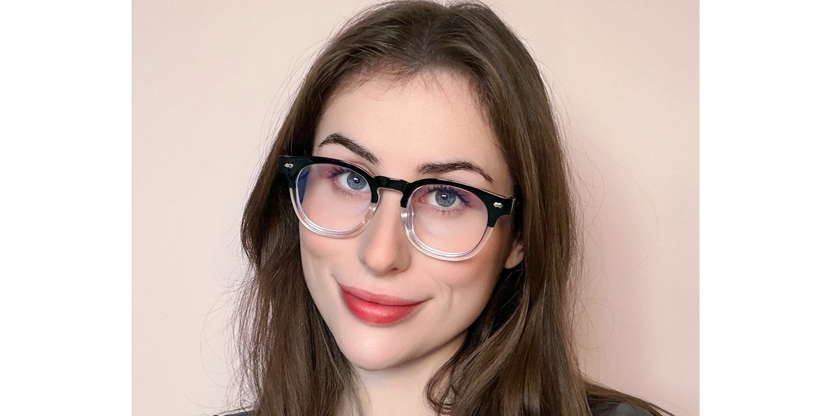 Mix Horn Chic Horn Plastic Eyeglasses
