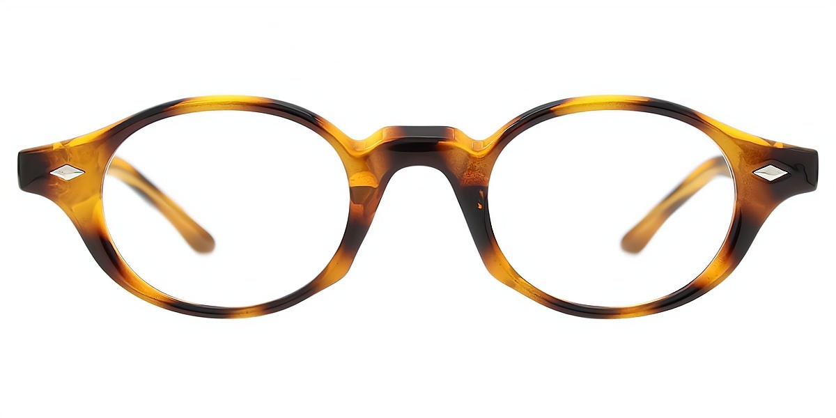Tortoise Oval Chic TR90 Eyeglasses