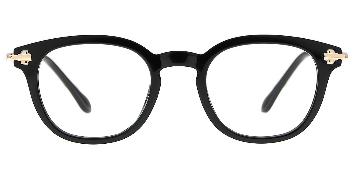 Black Horn Elegant TR90 Eyeglasses