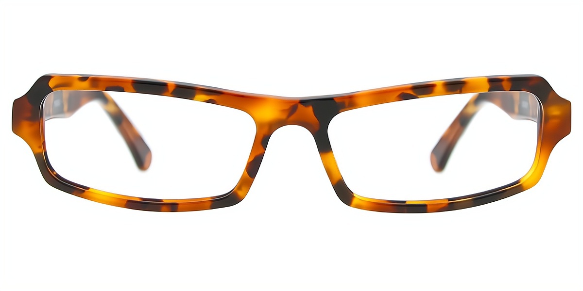 Tortoise Rectangle Chic Acetate Eyeglasses