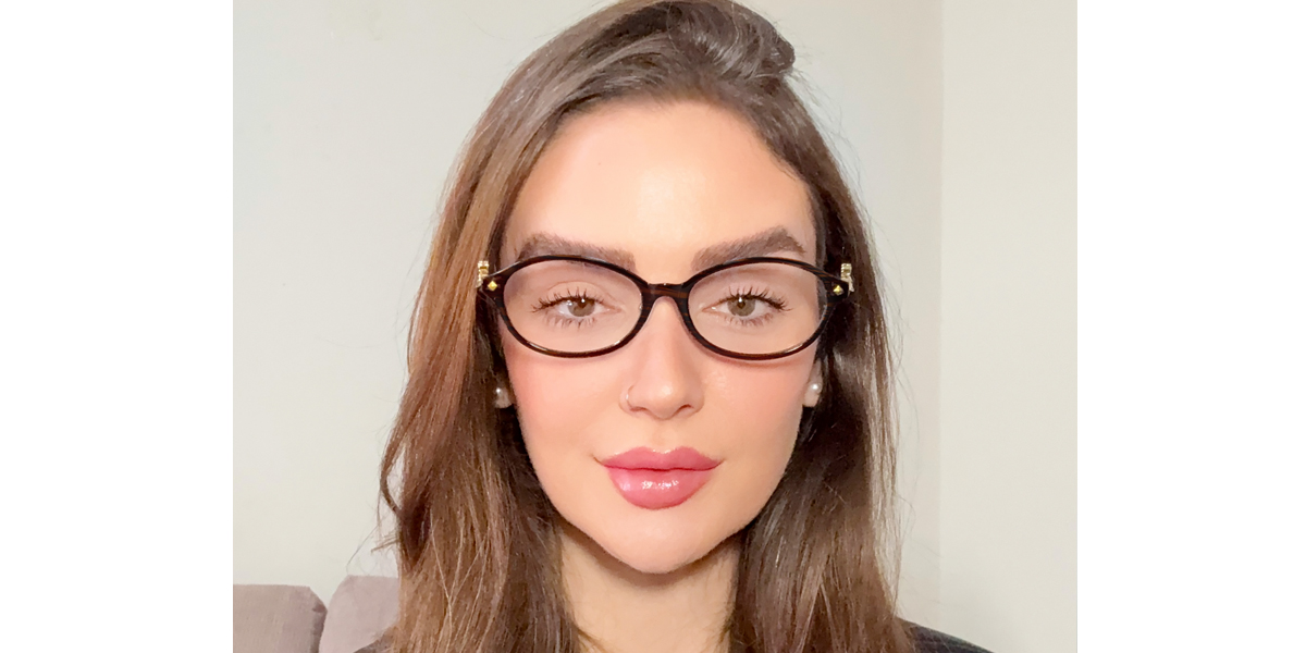 Tortoise Oval Elaborate Plastic Eyeglasses