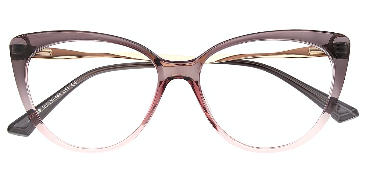 Mix Cat Eye Elegant TR90 Eyeglasses
