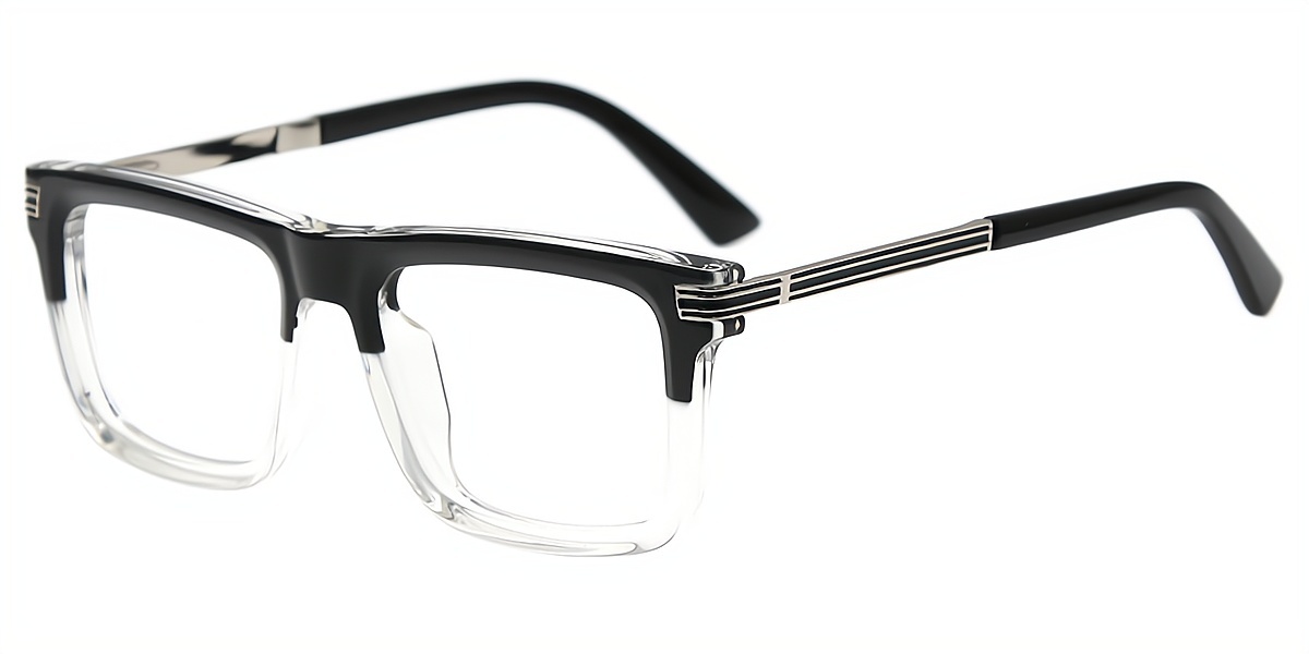 Mix Rectangle Oversized Chic TR90 Eyeglasses