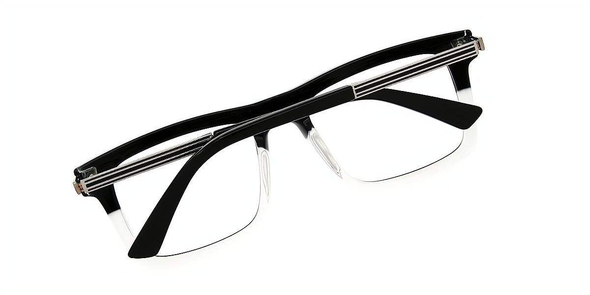 Mix Rectangle Oversized Chic TR90 Eyeglasses