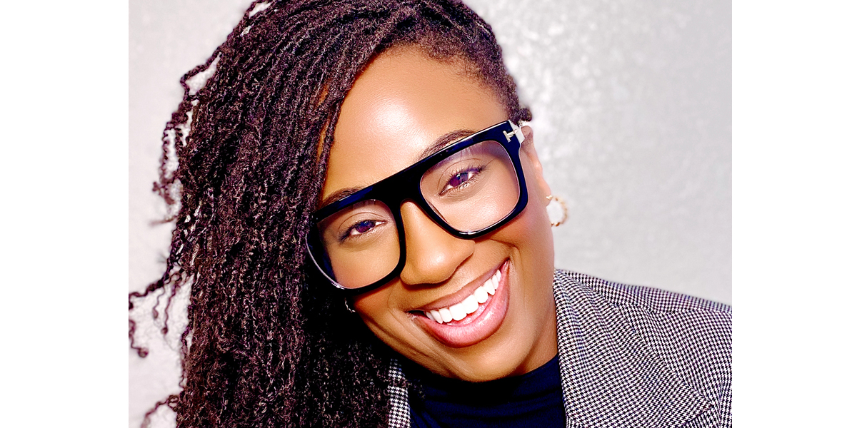 Black Geometric Oversized Chic TR90 Eyeglasses