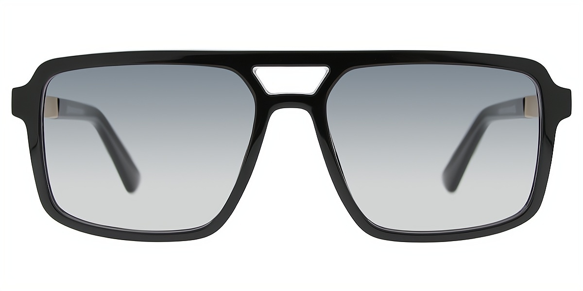 Black Aviator Classic TR90 Eyeglasses