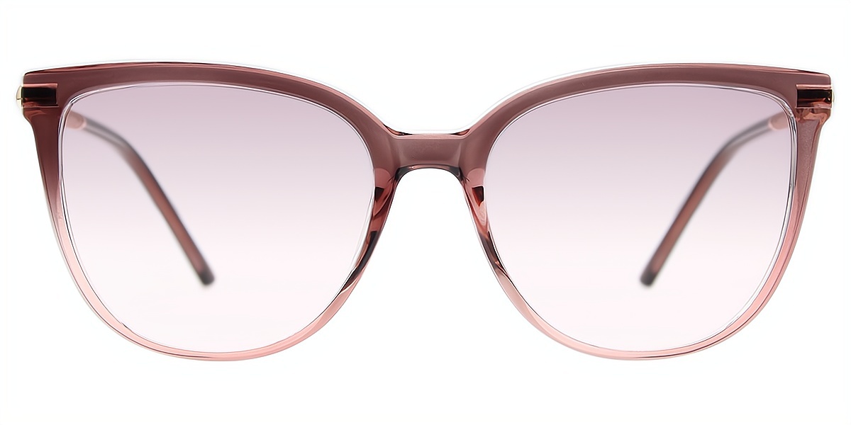 Purple Pink Cat Eye Elegant TR90 Eyeglasses