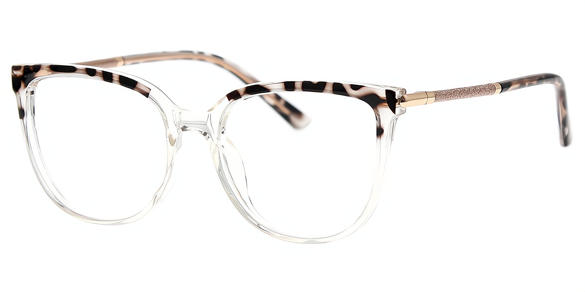 Tortoise Cat Eye Elegant TR90 Eyeglasses