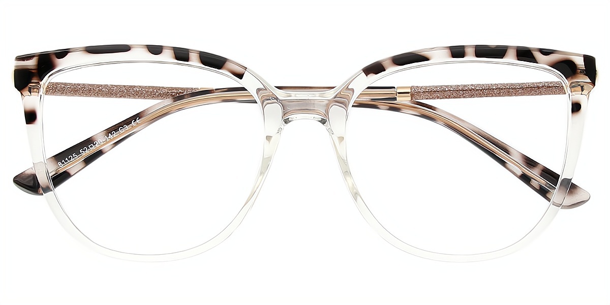 Tortoise Cat Eye Elegant TR90 Eyeglasses