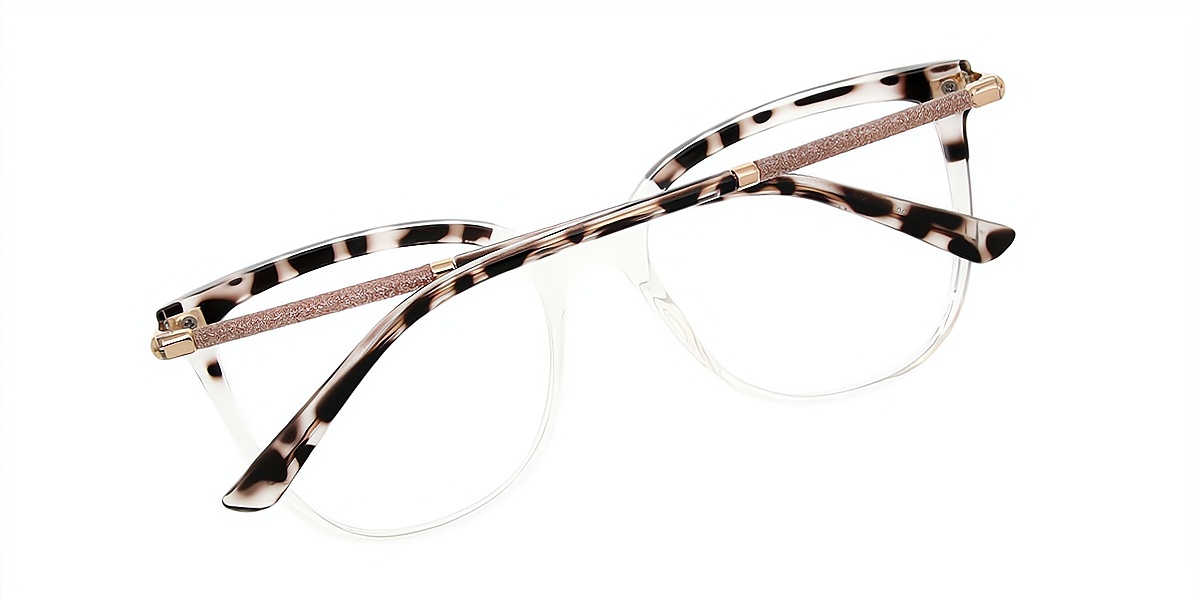 Tortoise Cat Eye Elegant TR90 Eyeglasses