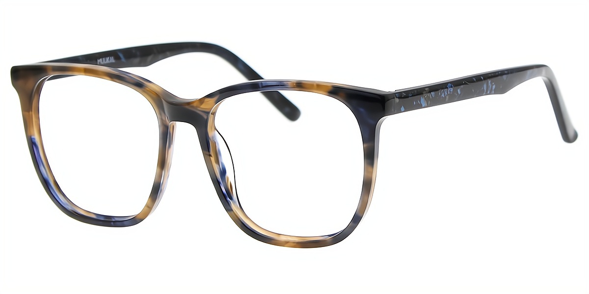 Tortoise Horn Modish Acetate Eyeglasses