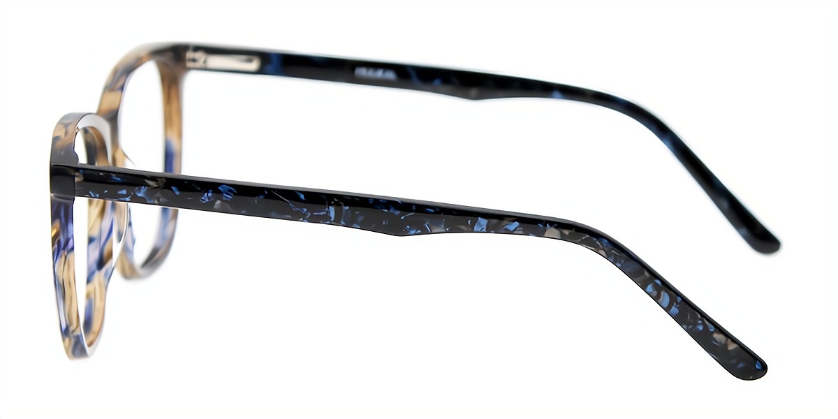 Tortoise Horn Modish Acetate Eyeglasses