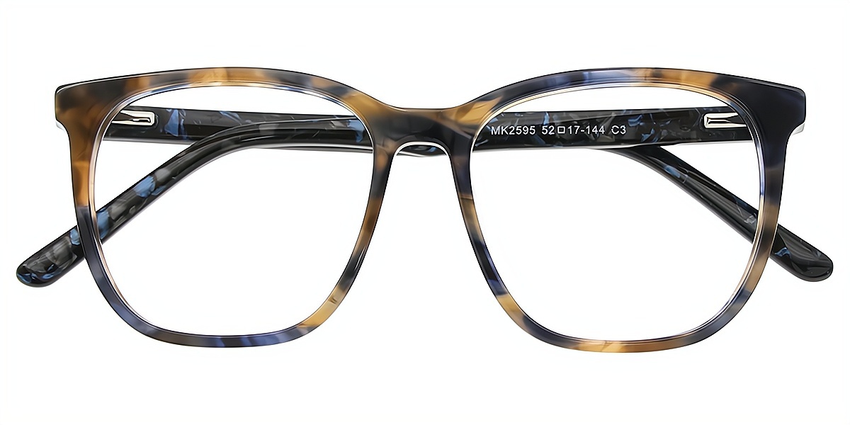 Tortoise Horn Modish Acetate Eyeglasses