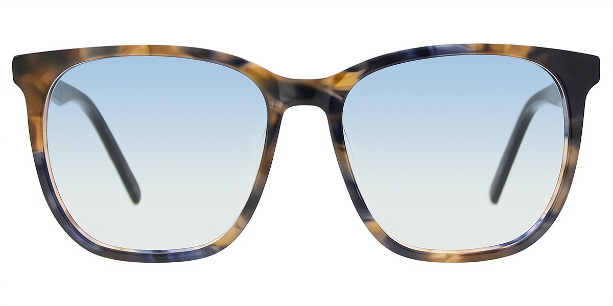 Tortoise Horn Modish Acetate Eyeglasses