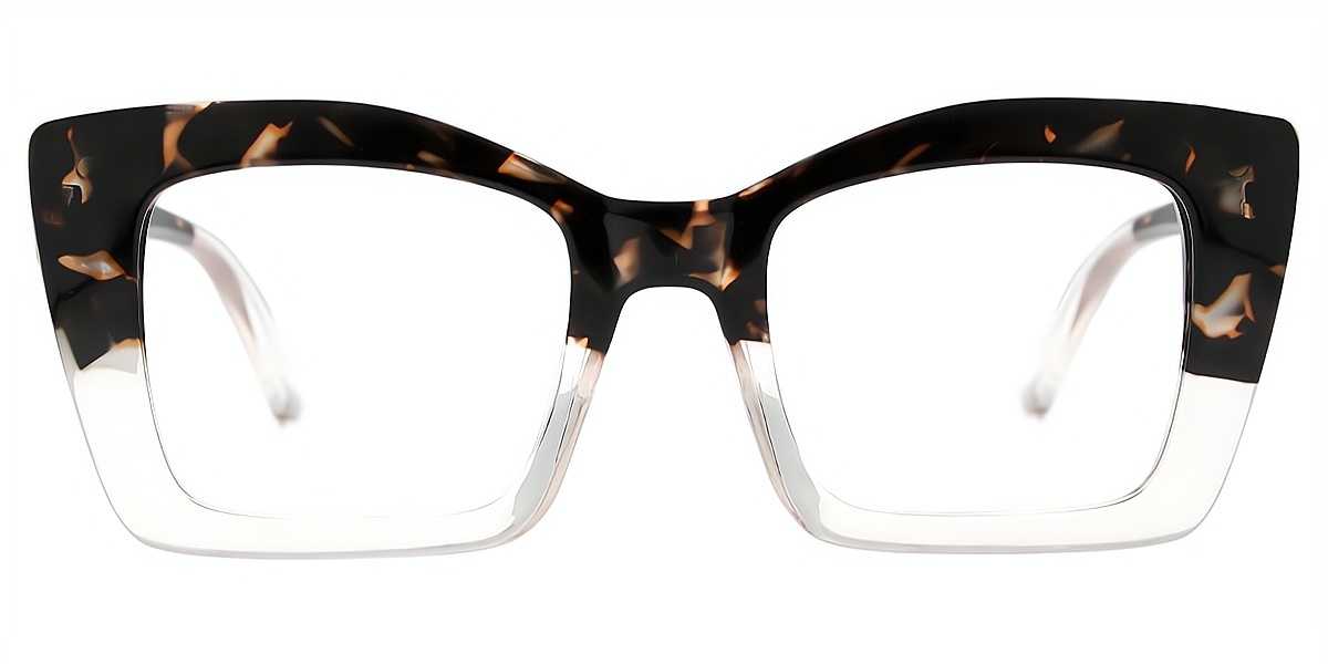 Mix Butterfly Wide Plastic Eyeglasses