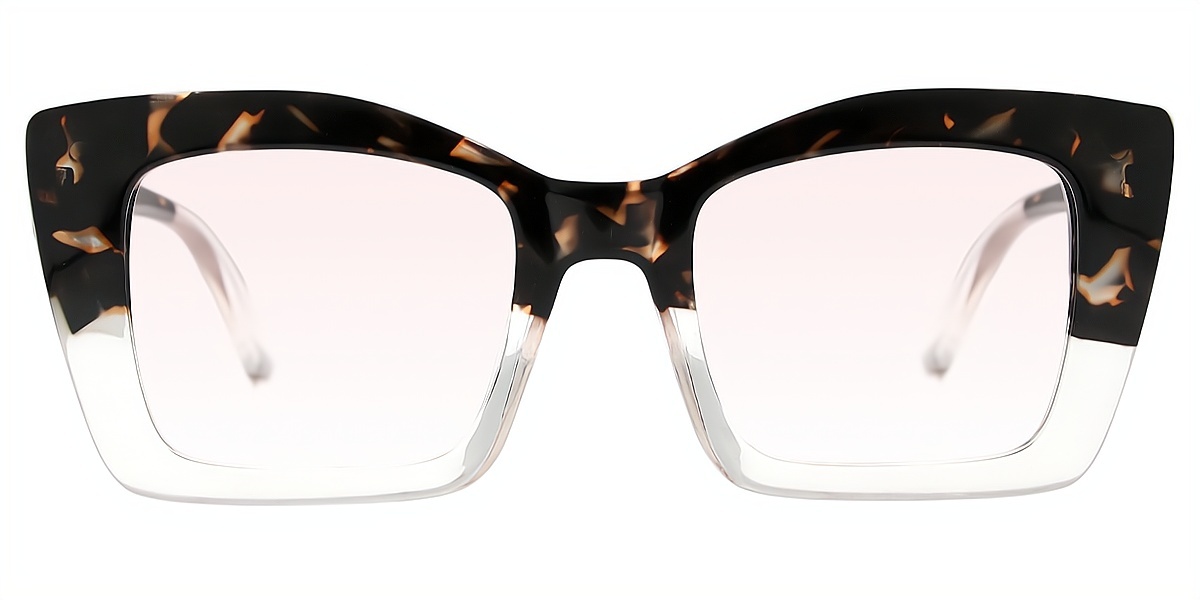 Mix Butterfly Wide Plastic Eyeglasses