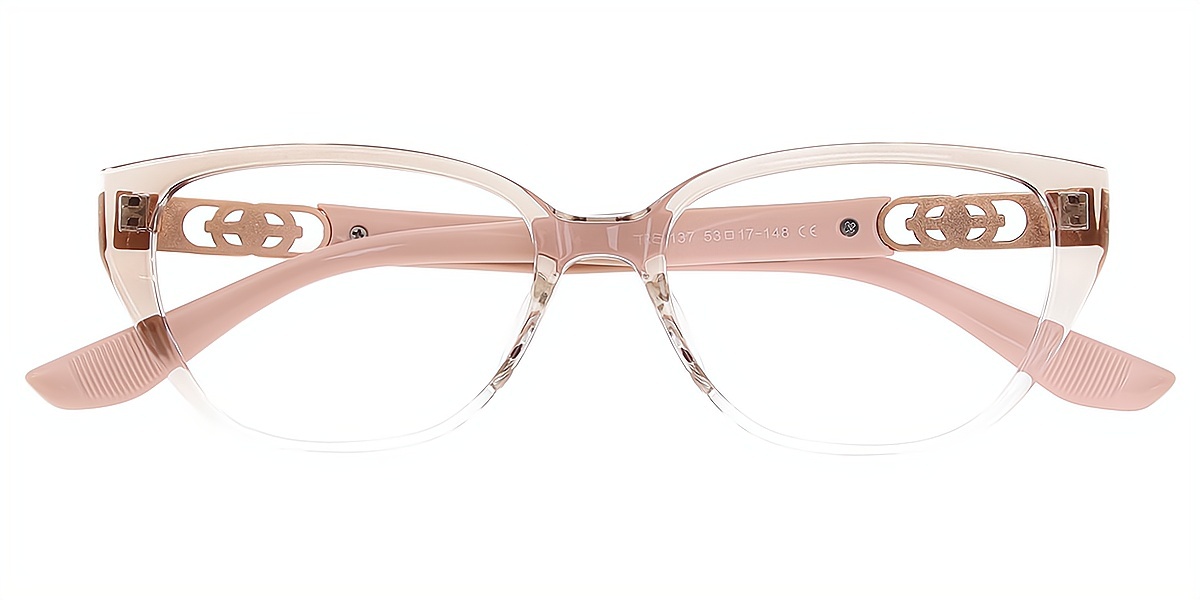 Brown Cat Eye Chic TR90 Eyeglasses