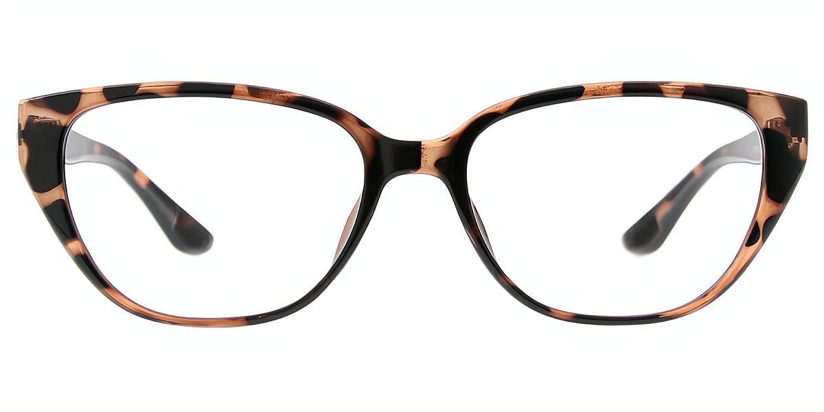 Tortoise Cat Eye Chic TR90 Eyeglasses