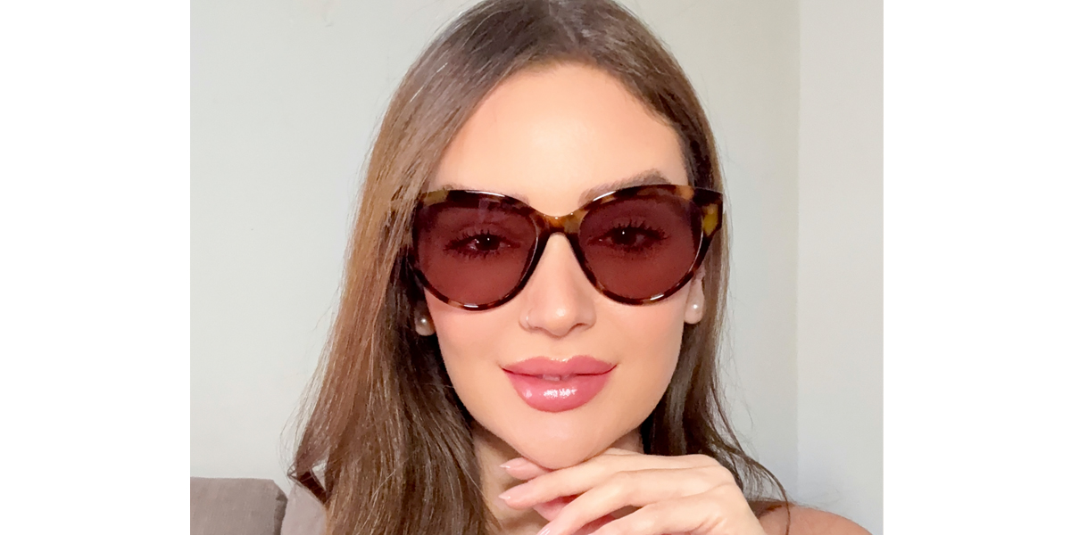 Tortoise Cat Eye Retro Plastic Eyeglasses