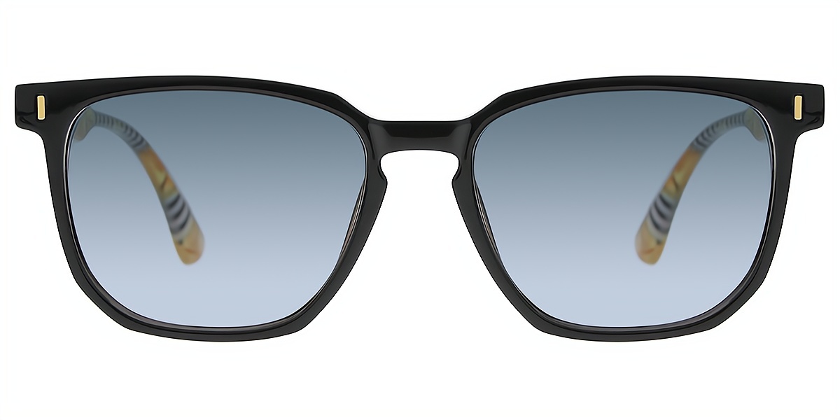 Black Horn Retro TR90 Eyeglasses