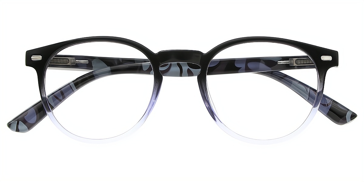 Mix Oval Chic Plastic Eyeglasses